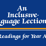 Text from the cover of An Inclusive-Language Lectionary.