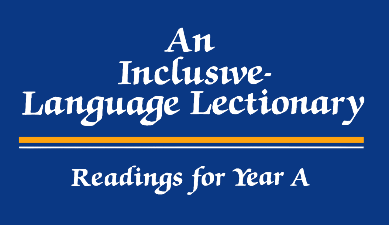 Text from the cover of An Inclusive-Language Lectionary.