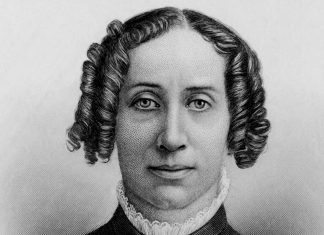 A public domain image of Clarina Irene Howard Nichols