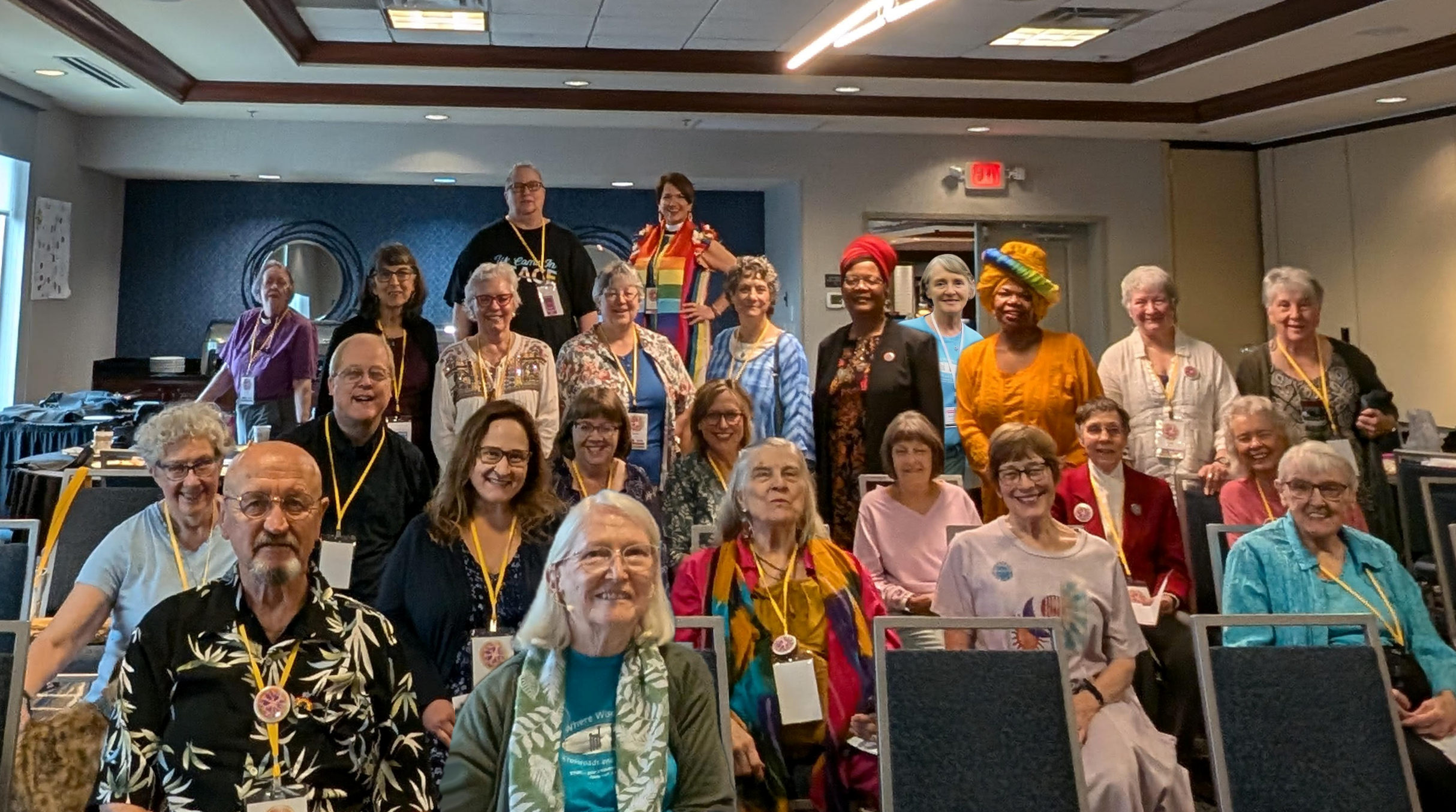 A group photo of all the attendees at the 2024 CFT Gathering